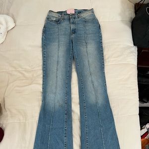 Revice Blue Venus Flares Star Butt Jeans size 28